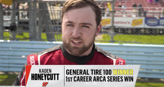 Kaden Honeycutt’s victory interview at Watkins Glen International